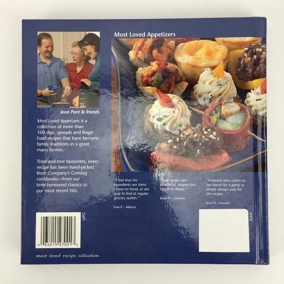 Company's Coming: Most Loved Appetizers Cookbook - Picture 2 of 12